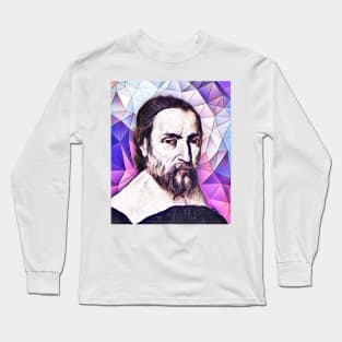 Nicolas Claude Fabri de Peiresc Pink Portrait | Nicolas Claude Fabri de Peiresc Artwork 8 Long Sleeve T-Shirt